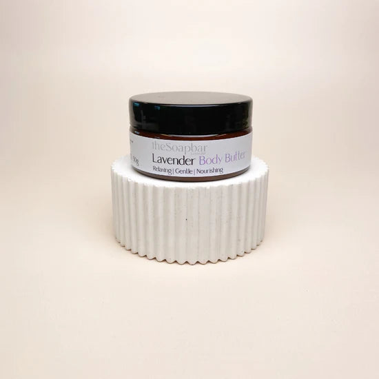 Soap Bar Lavender Body Butter 50g. Handmade in Australia