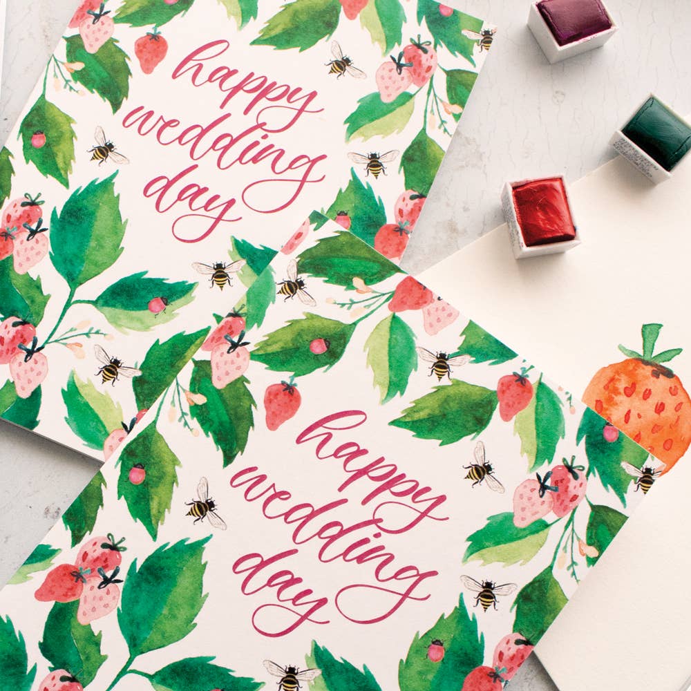 Happy Wedding Day - Greeting Card