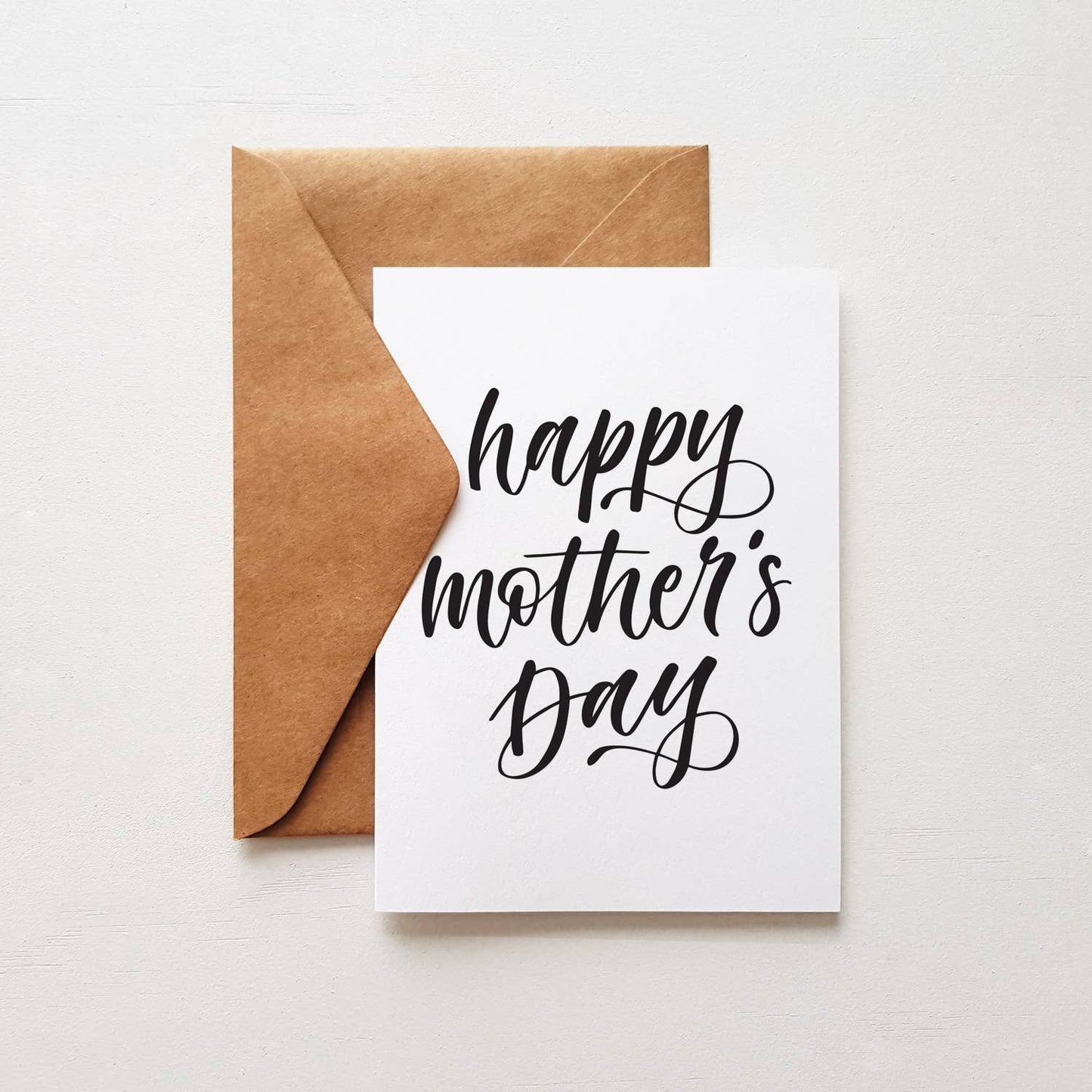 Happy Mother's Day Black - Greeting Card