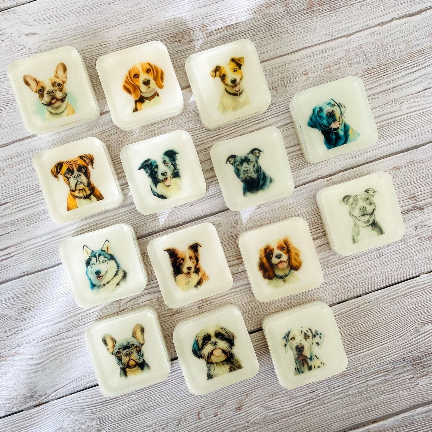Handmade Artisan Soap | French Bulldog(Black) | Canine Charm