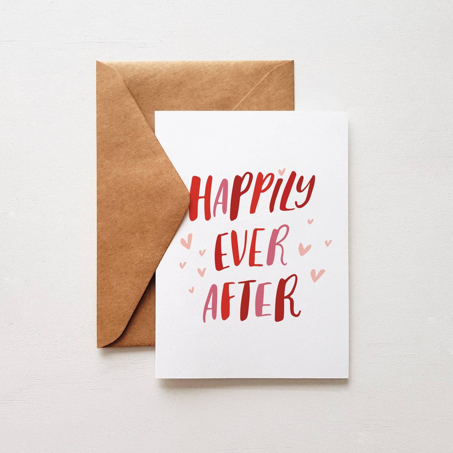 Happily Ever After - Wedding Greeting Card