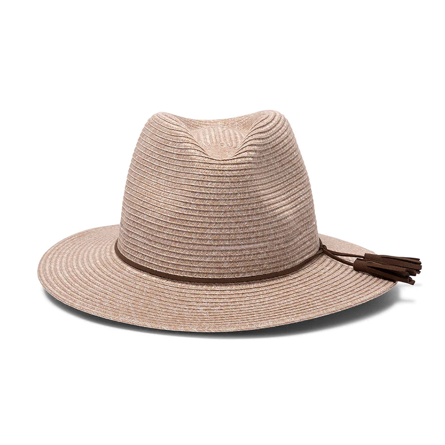 ROSEBUD FEDORA. 58CM M/L. EVOKE HAT. HANDMADE IN AUSTRALIA
