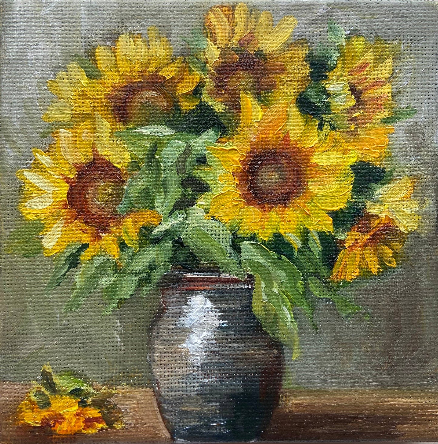 Sunflowers Premium Greeting Card