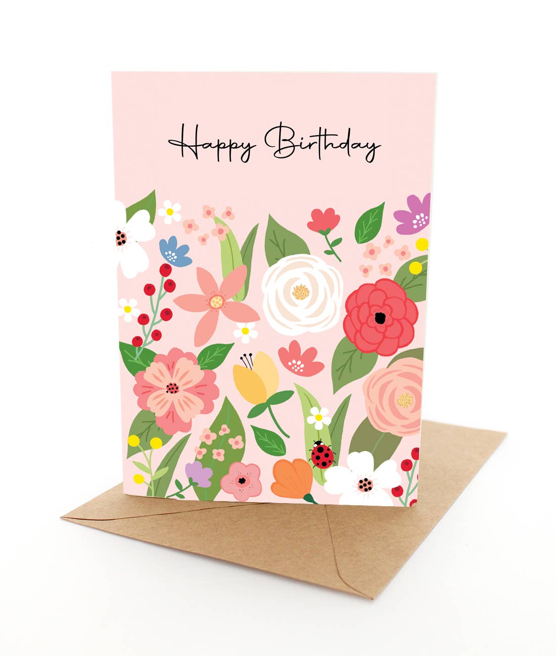 Birthday Mayflowers - Greeting Card