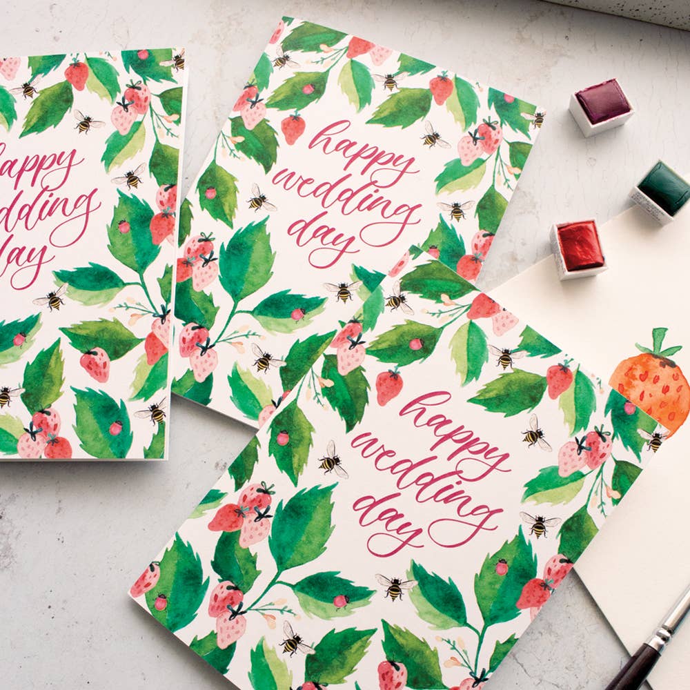 Happy Wedding Day - Greeting Card
