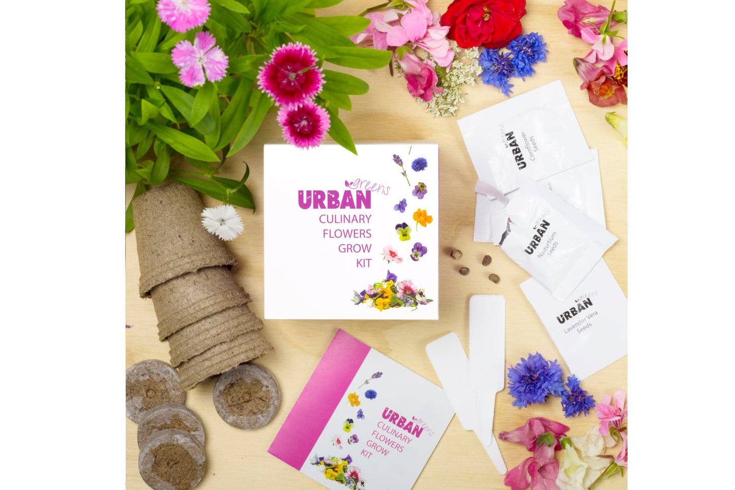 Culinary Flowers Grow Kit