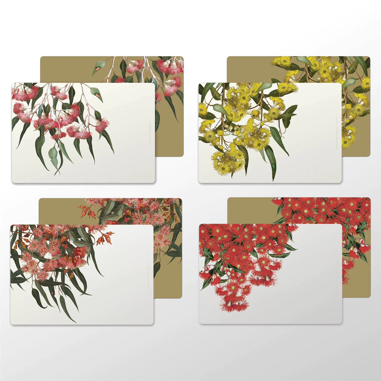 Bell Art Eucalyptus Dining Placemats. Handmade in Australia