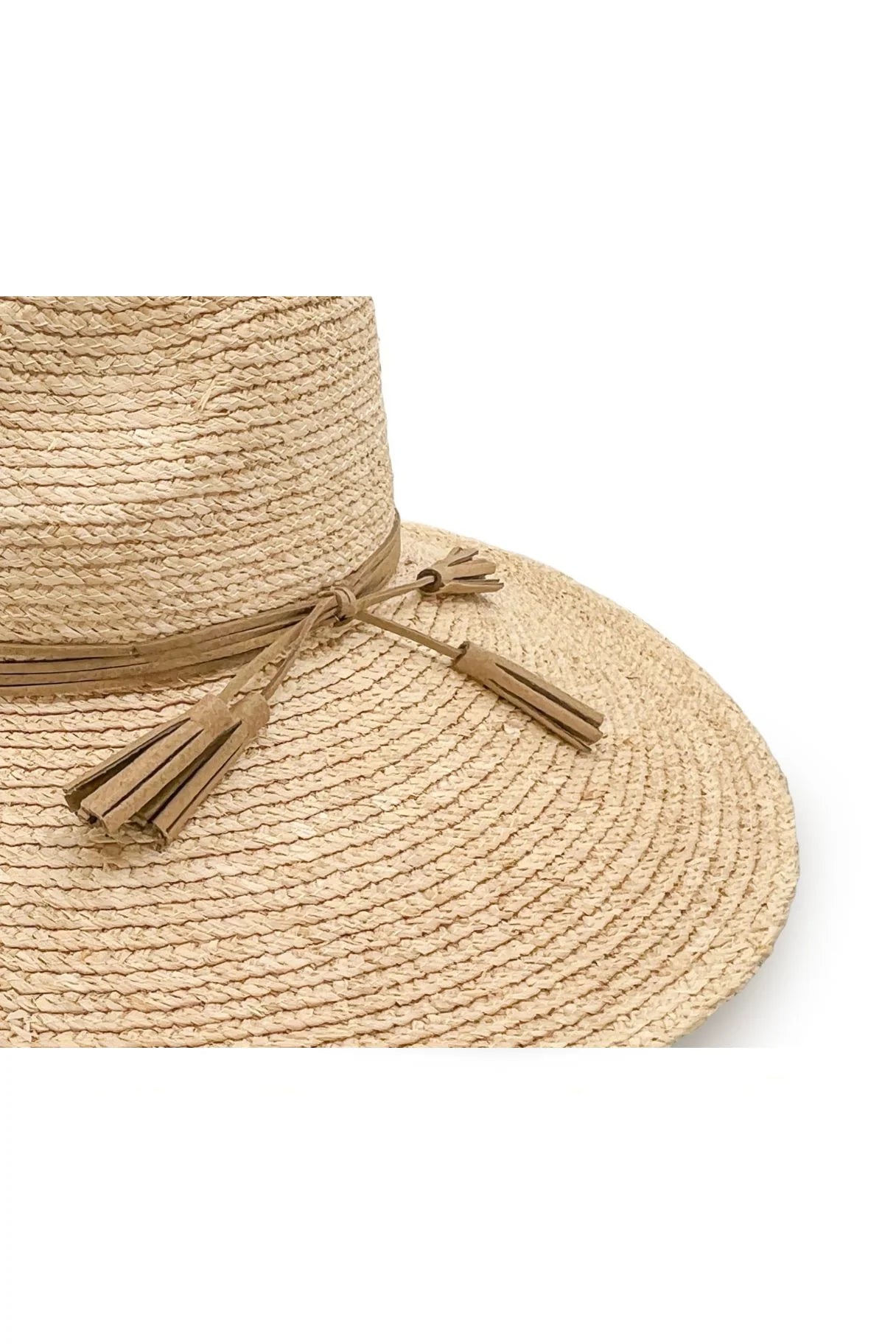 Deborah Hutton Canopy Bay. Kimberley Raffia Natural Hat. Handmade in Australia.