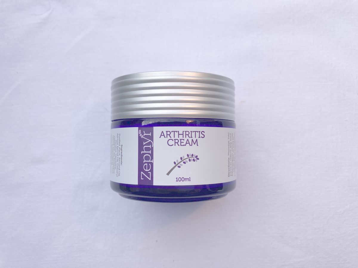 Zephyr Arthritis Cream. Handmade on the South Coast of NSW