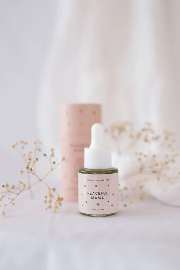 Seasons of Mama. Peaceful Mama Elixir Dropper. Handmade in Milton NSW Australia.