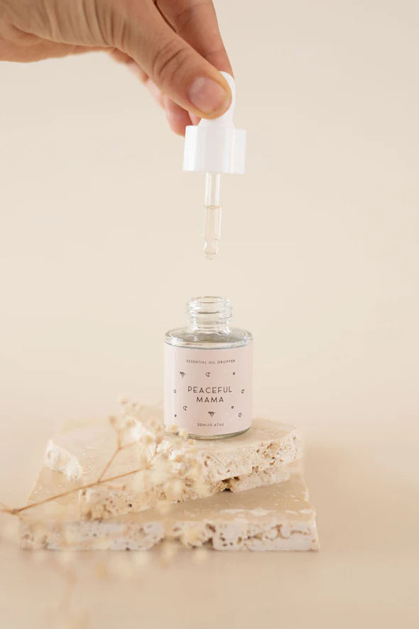 Seasons of Mama. Peaceful Mama Elixir Dropper. Handmade in Milton NSW Australia.