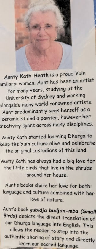 Book Small Birds by Aunty Kath Hughes