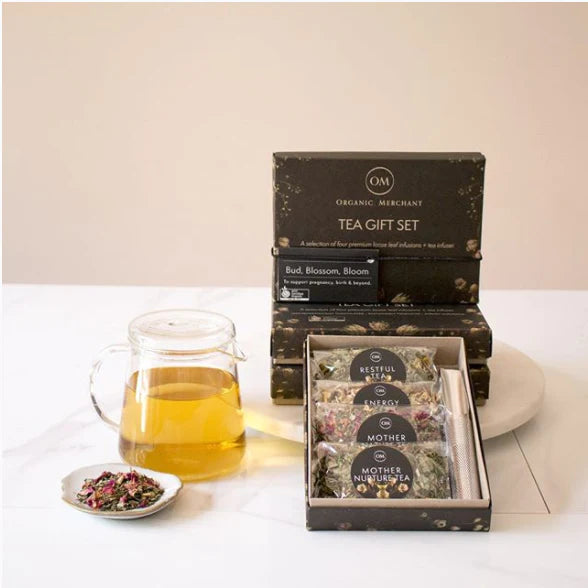 Australian Tea Floral Bud Blossom Bloom Tea Gift Box. Made in Australia