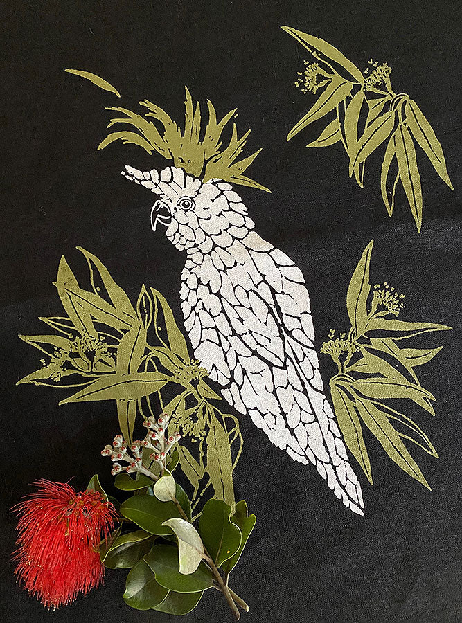 Eastbourne Art Tea Towel Australian Bird Native Decorative Prints