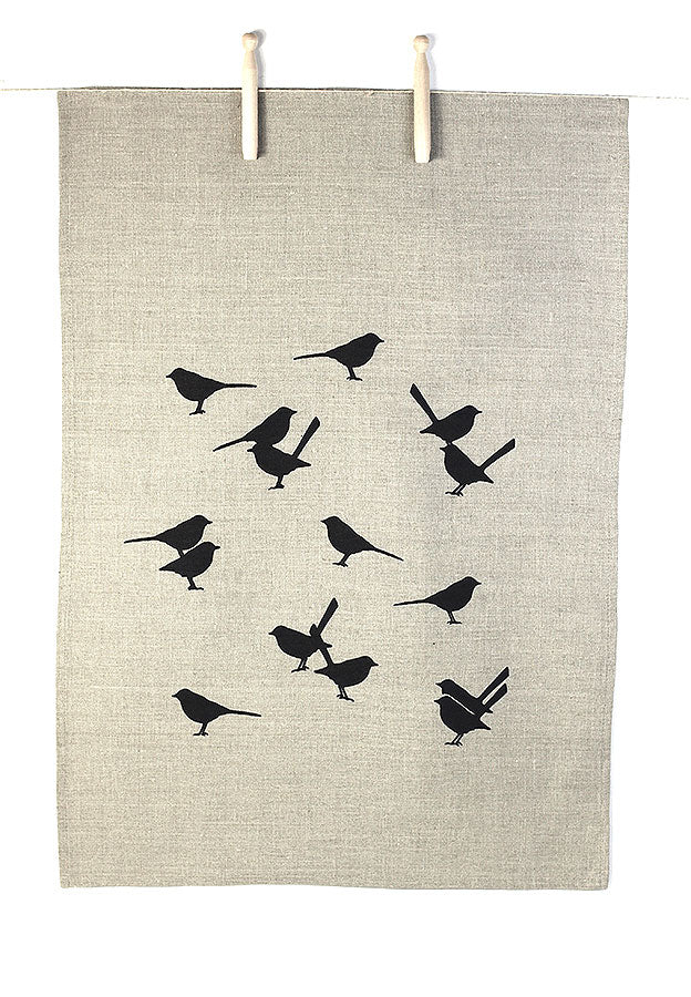 Eastbourne Art Tea Towel Australian Bird Native Decorative Prints
