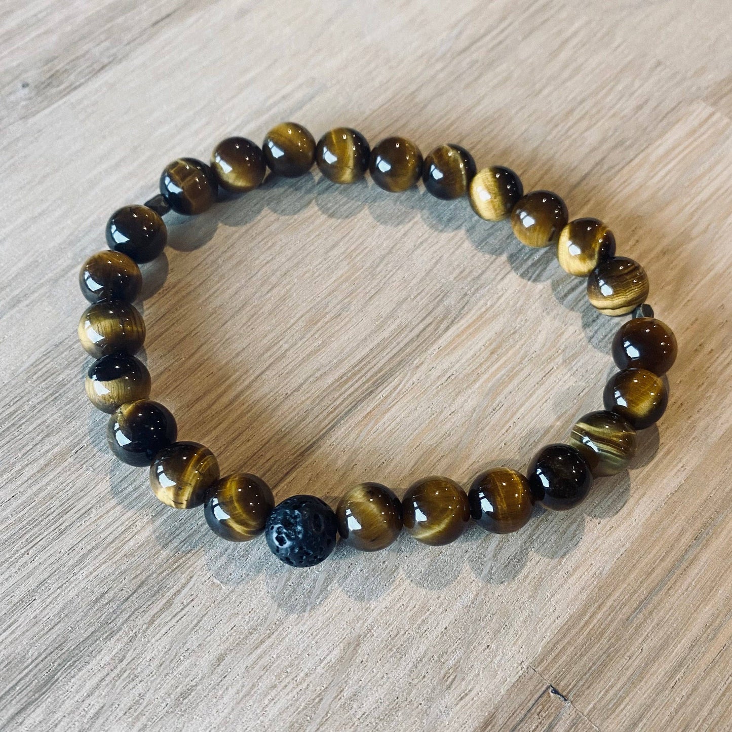 Tigers Eye 8 | Protection | Aroma Bracelet