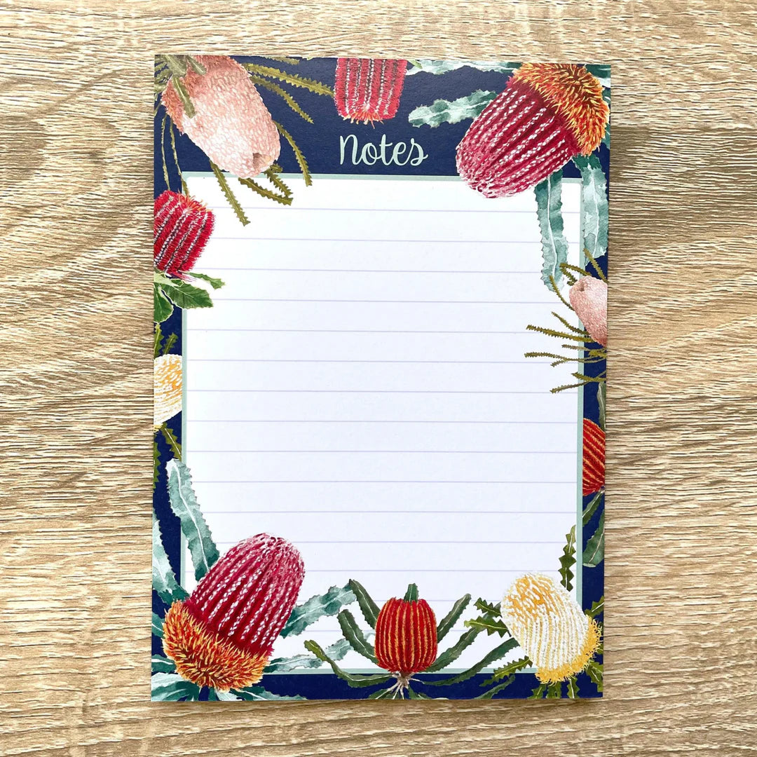 Artwork Notepad 50 pages. Designed and Printed in Australia