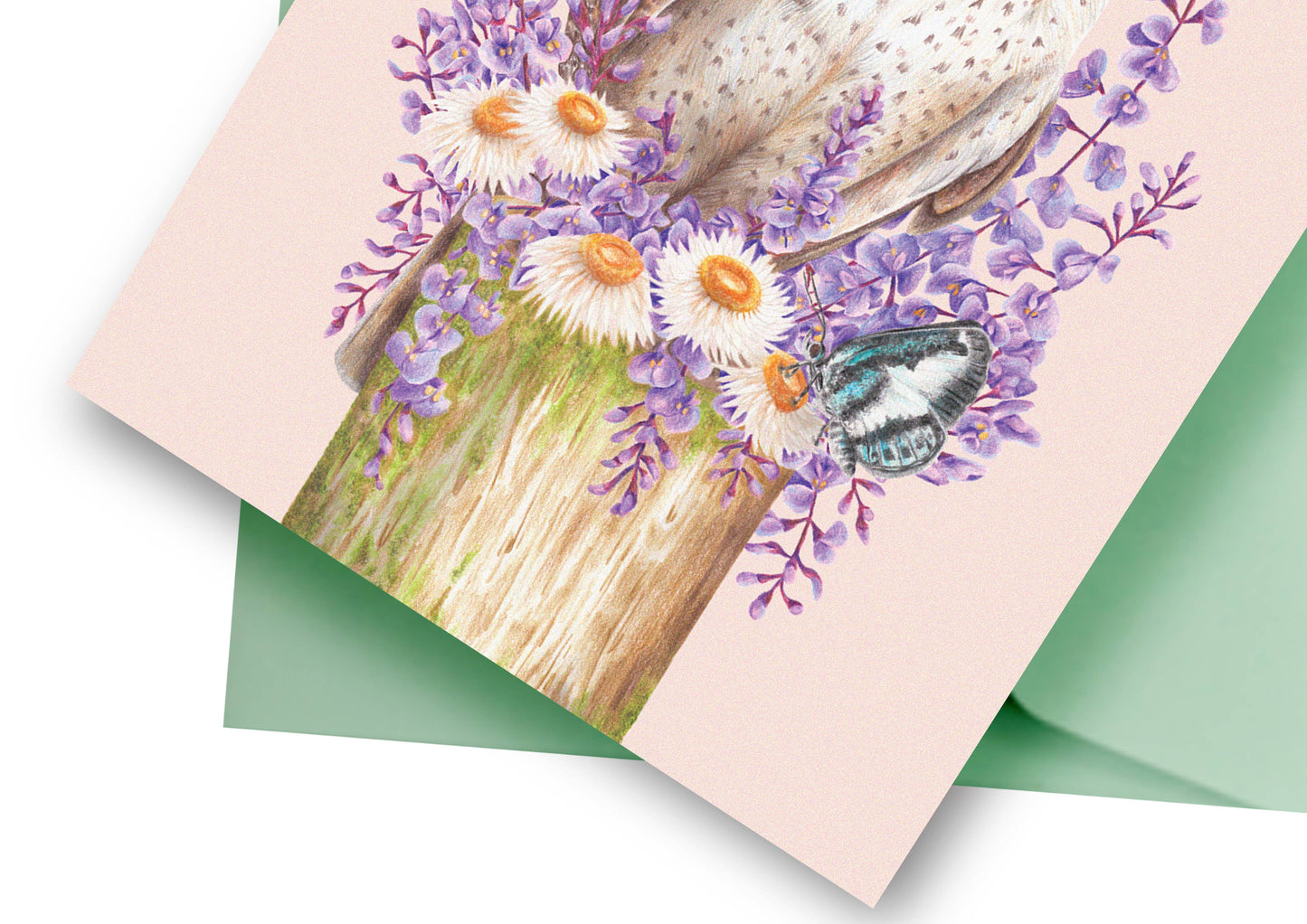 Australian Masked Owl Greeting Card
