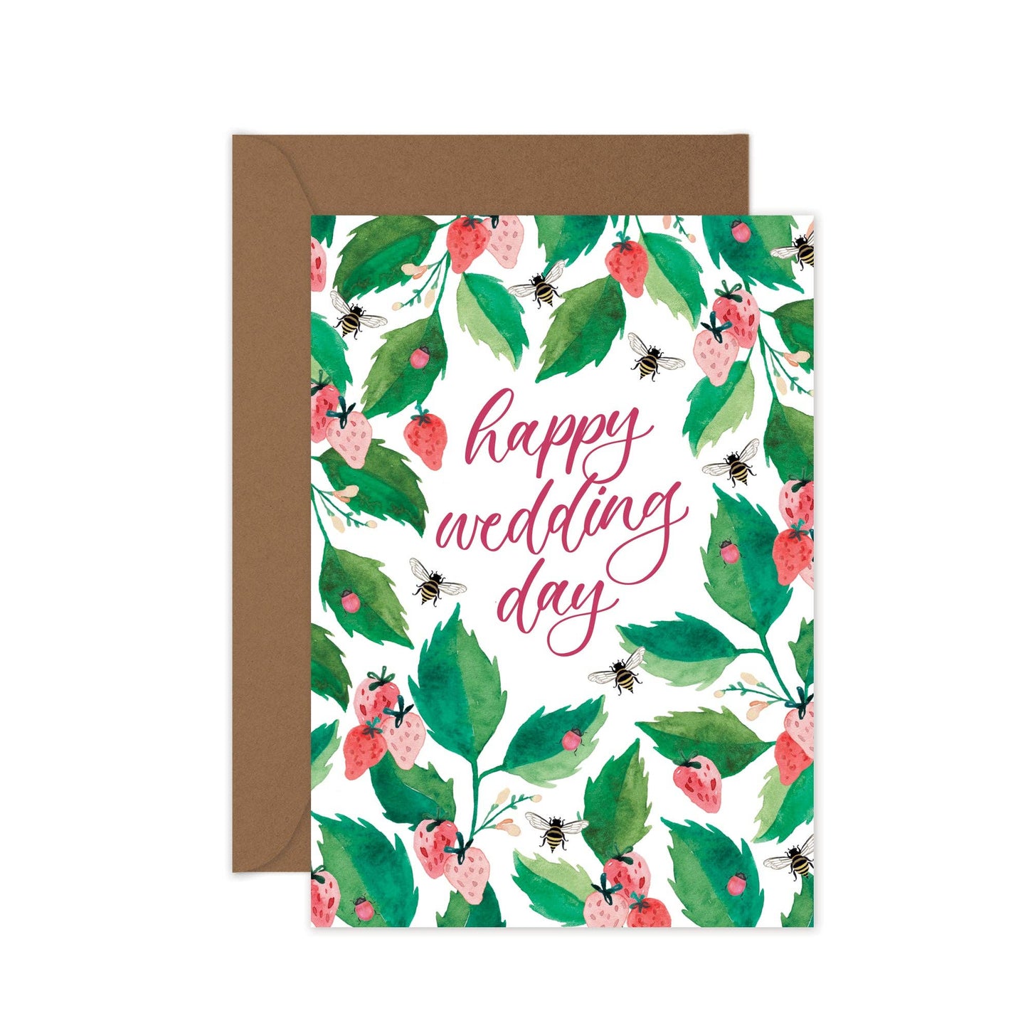 Happy Wedding Day - Greeting Card