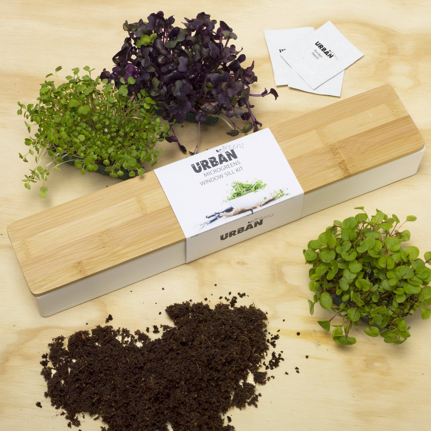 Microgreens Windowsill Box Kit