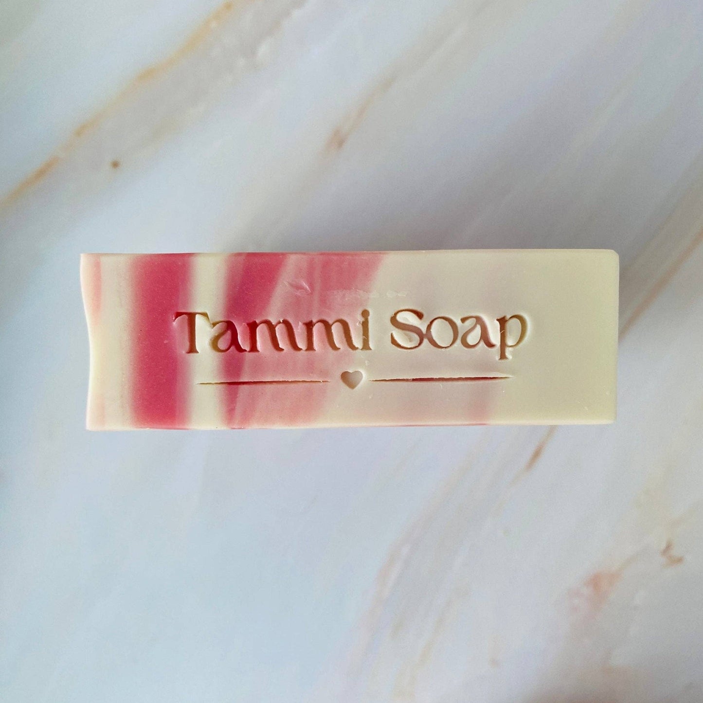 Luxury Artisanal Handmade Soap - Rose Quartz with Silk
