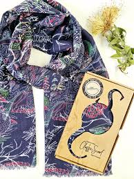 Scarf - Organic Cotton. Handmade in Tasmania.