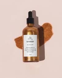 Sundust Golden Shimmer Organic Dry Oil