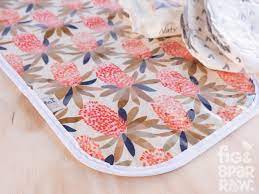 Fig & Sparrow Outback Native Baby Change Mat. Made in Australia