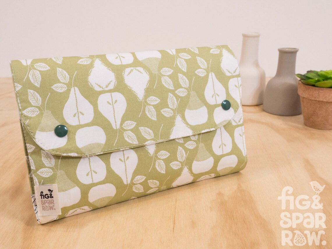 Fig & Sparrow Harvest Nappy Wallet. Handmade in Australia