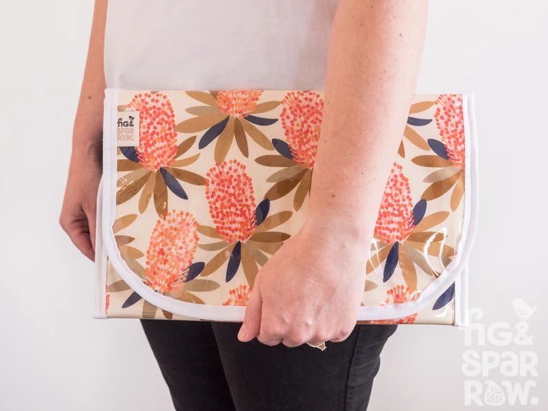 Fig & Sparrow Outback Native Baby Change Mat. Made in Australia
