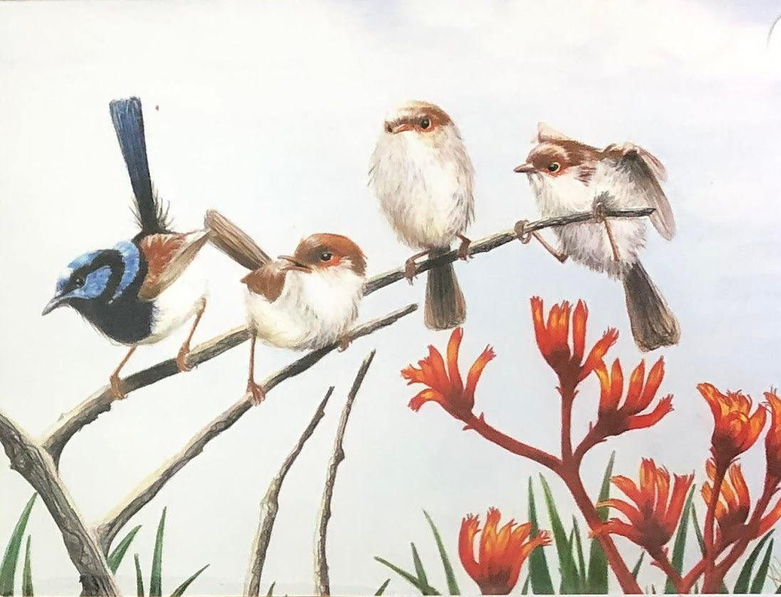 Art Cards by Kath Unsworth. Designed and Printed in Australia.