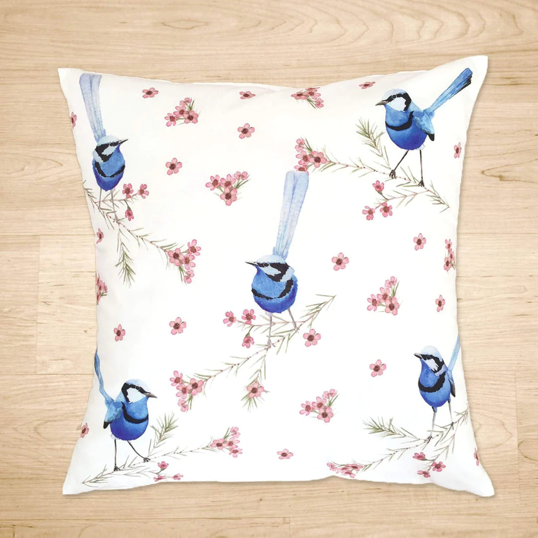 Australian Kookaburra Cushion Cover 45cmx45cm. Handmade in Australia