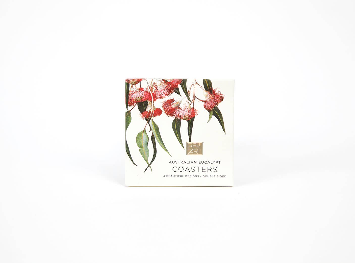 Bell Art Eucalyptus Drink Coasters. Made in Australia