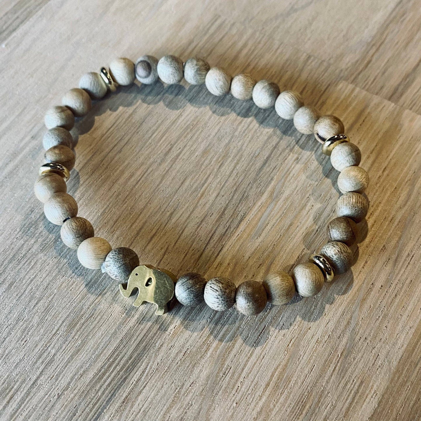 Aroma Bracelet | Gold Elephant