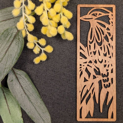 Laughing Kookaburra: Australian Wooden Keyring