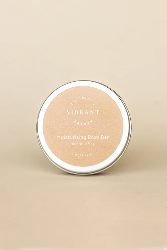 Body Bar Moisturising Citrus Zing. Handmade in Milton NSW, Australia