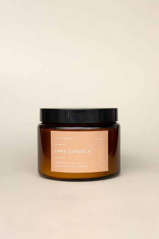 Lake Conjola Candle. Handmade in Milton NSW, Australia