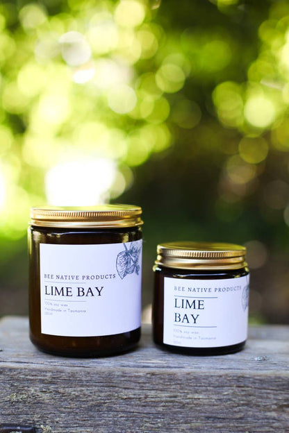 Lime bay soy candle
