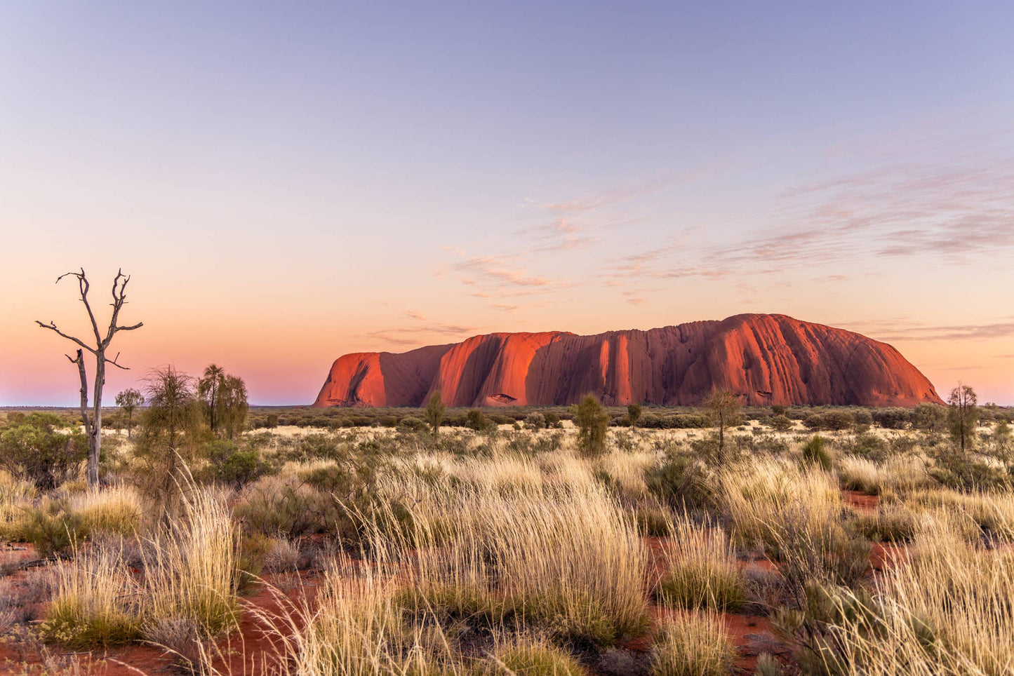 Sunrise Stage - Uluru Sunrise Photography Print