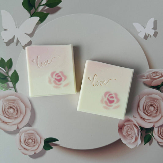 Handmade Artisan Soap | I Adore | Cherry Blossom, Hydrangea & Peach Scent