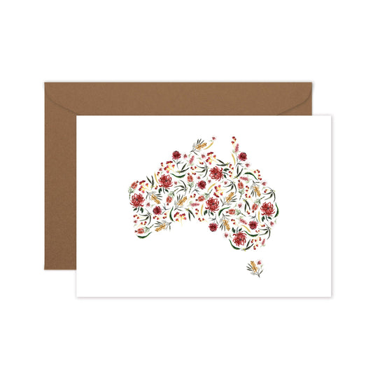 Waratah Australia - Greeting Card Everyday Floral