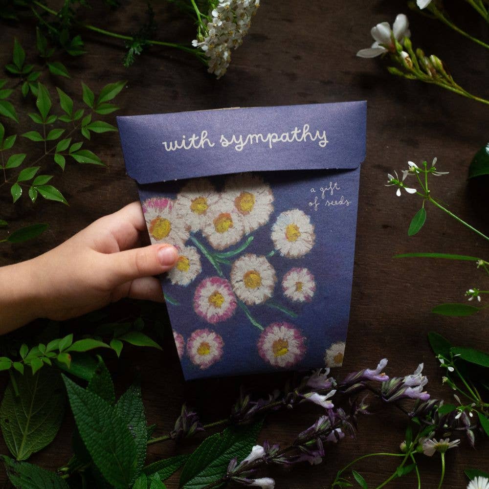 With Sympathy Gift of Seeds