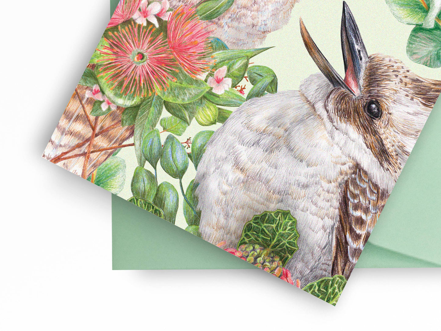 Laughing Kookaburra Greeting Card