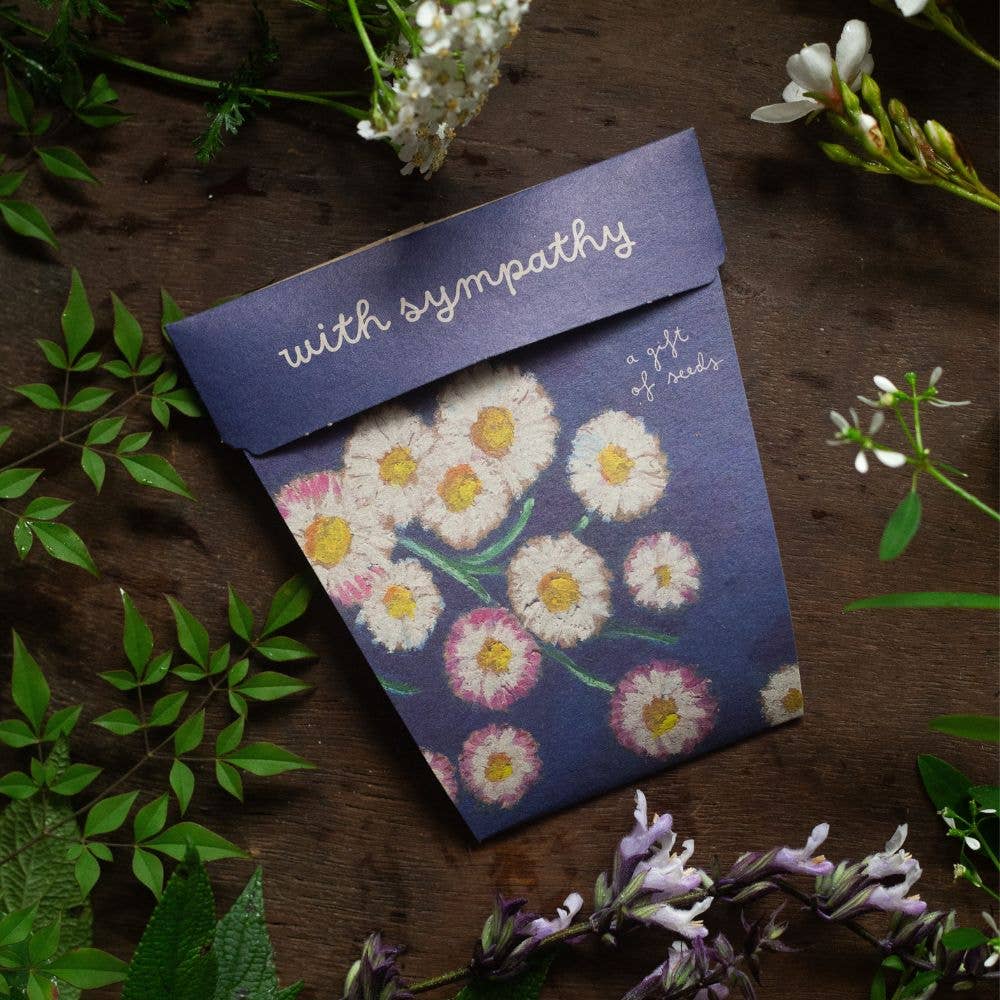 With Sympathy Gift of Seeds