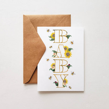 Baby Bee - Greeting Card