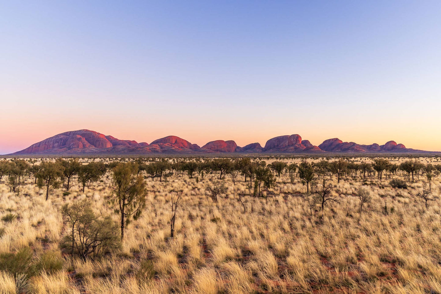 "Desert Glow" - Kata Tjuṯa Sunrise Photography Print