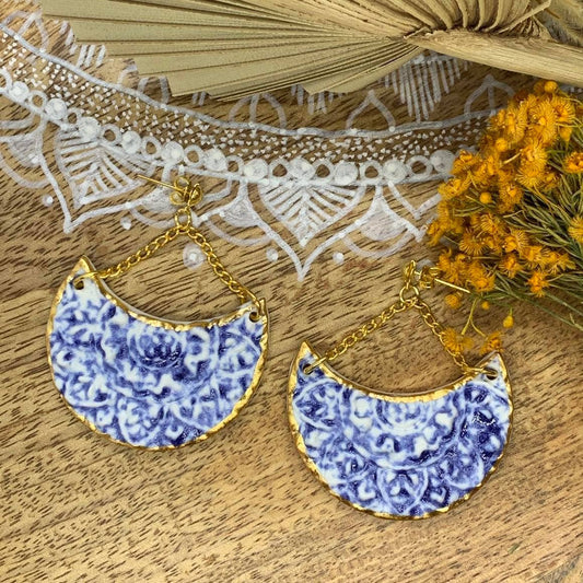 Charlotte - Porcelain Earrings
