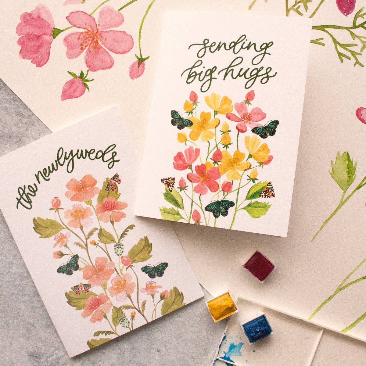 The Newlyweds | Wedding Greeting Card