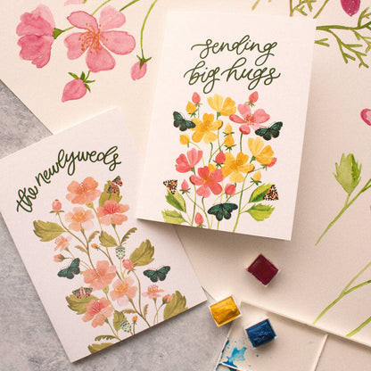 The Newlyweds | Wedding Greeting Card