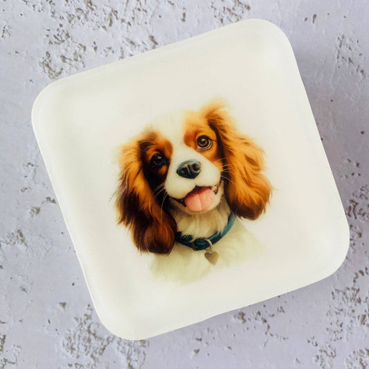 Handmade Artisan Soap | Cavalier King Charles Spaniel(Brown)